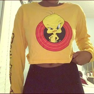 Super dope LOONEY TUNES crop top!